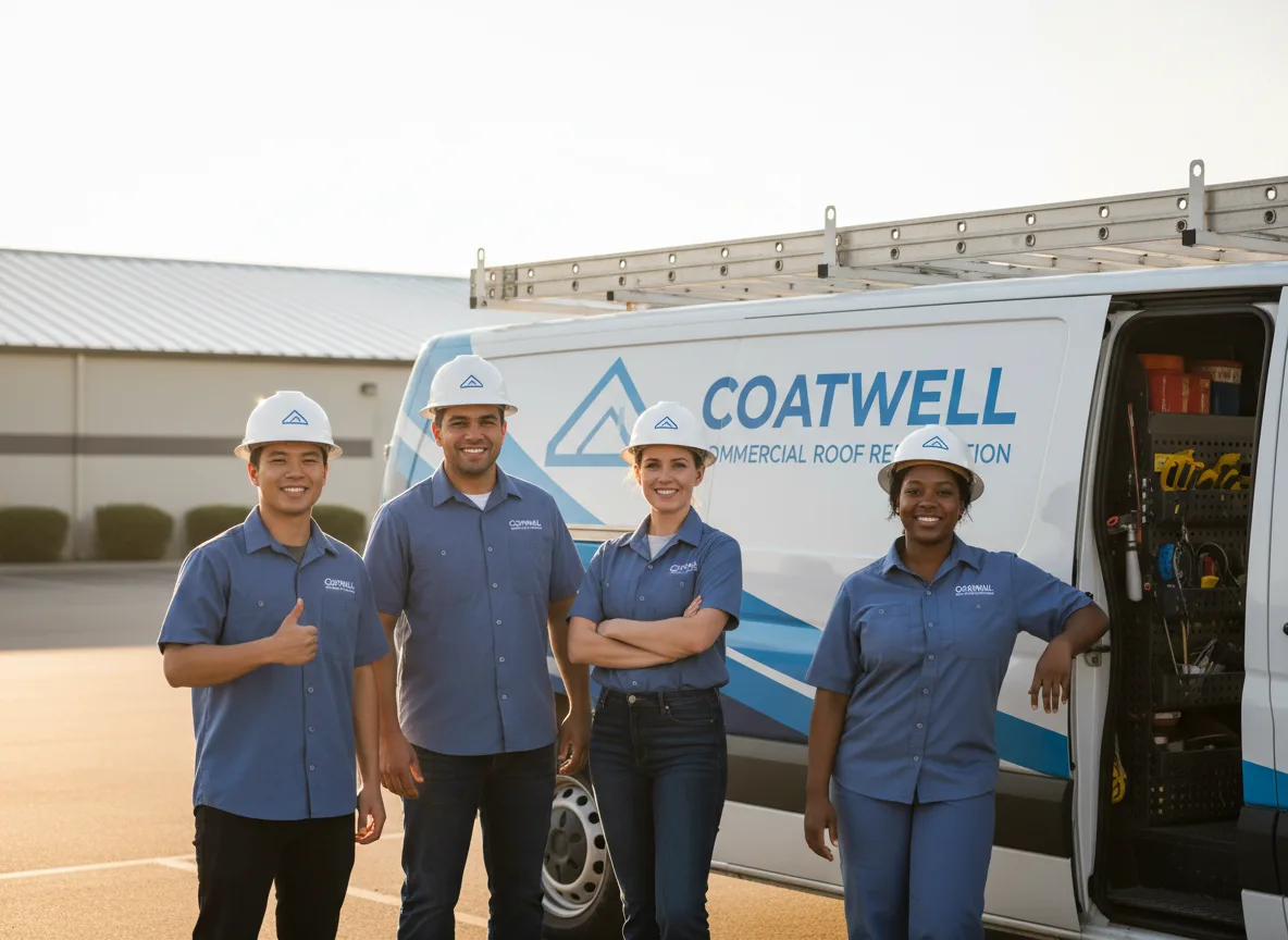Commercial roof coating company in Knox Dale, PA